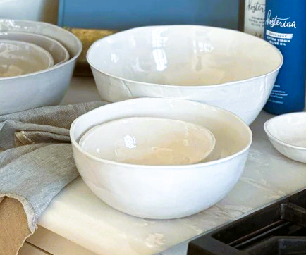 Stackable Melamine Serving Bowl- 7"