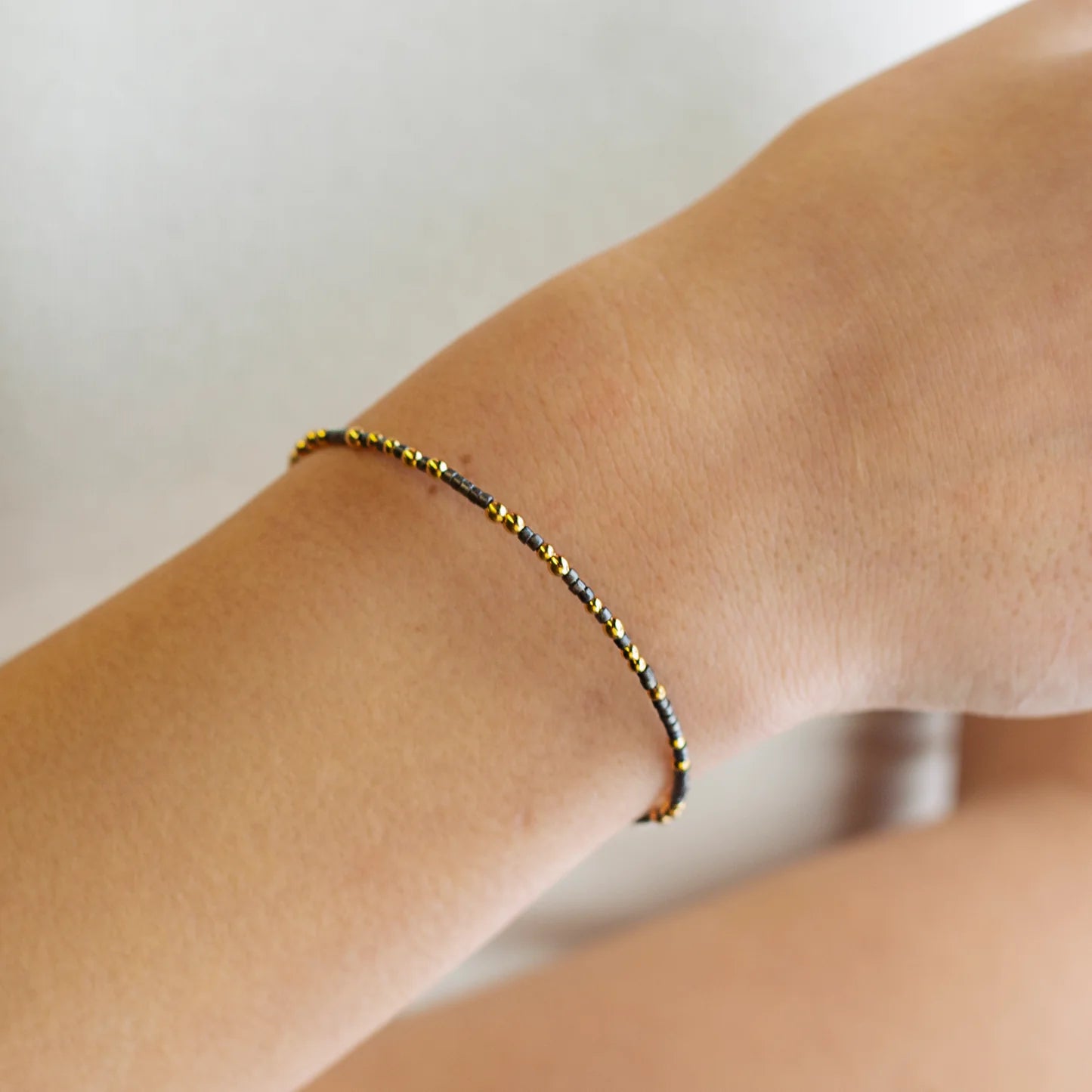 Lenny & Eva Confetti Bangle-Graphite
