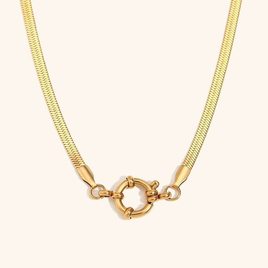 Herringbone Chain Necklace