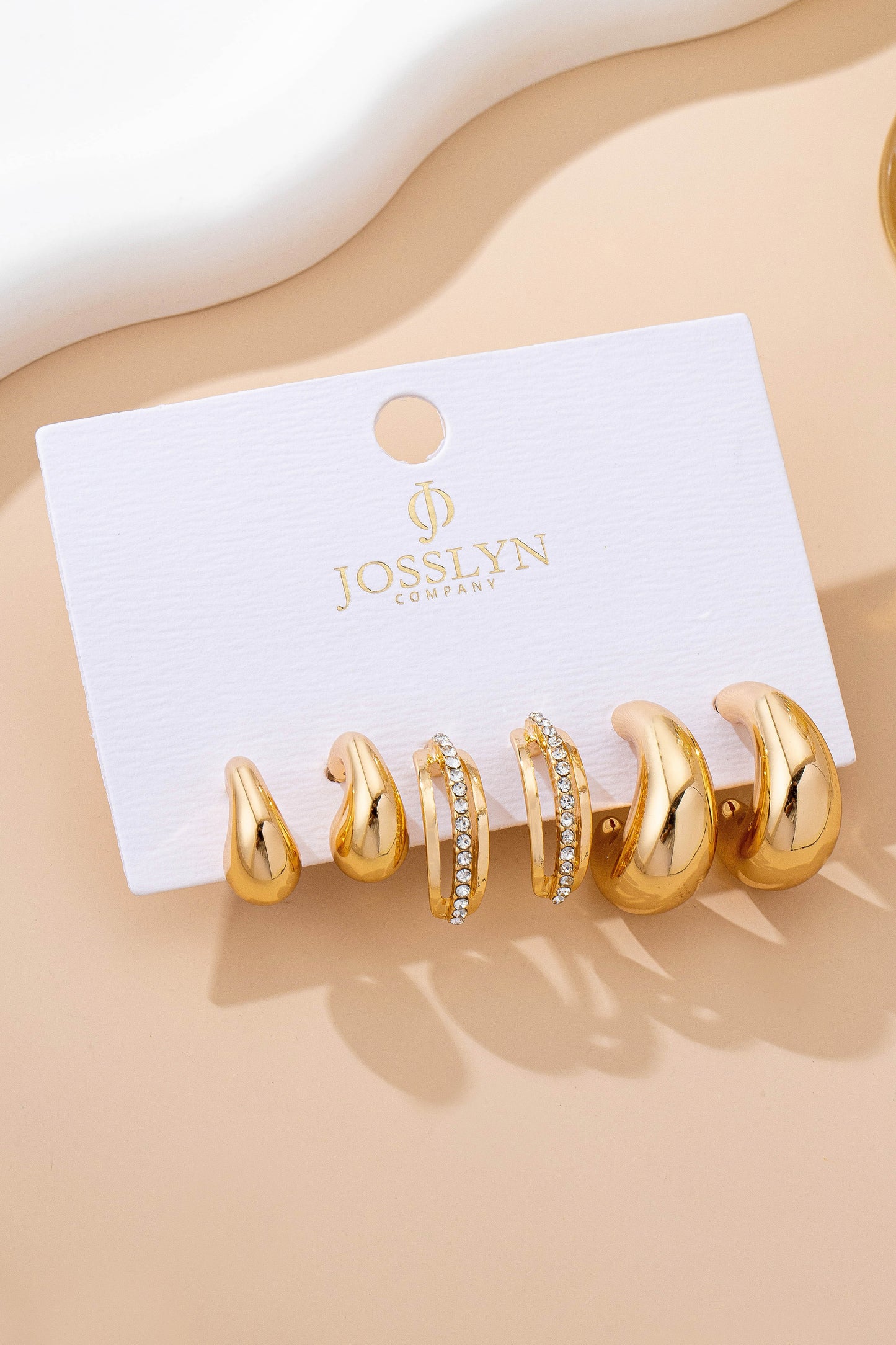 Chunky Hoop Earring Set