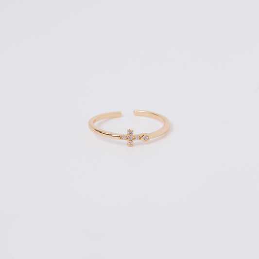 Faith Cross Ring