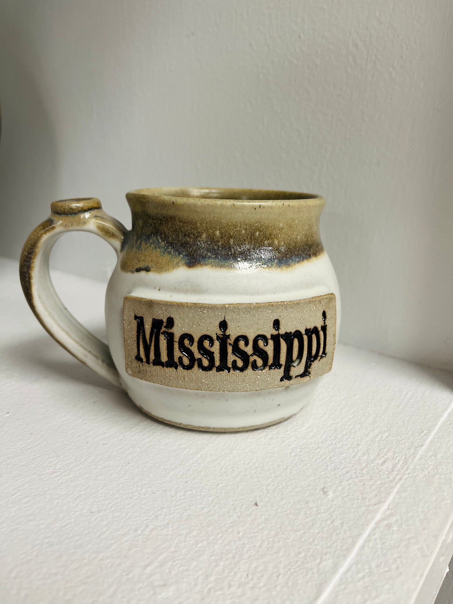 FP MS State Name Mug In Ivory Linen