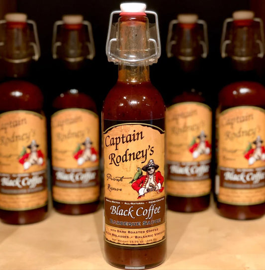 Captain Rodney’s Black Coffee Barbeque Sauce