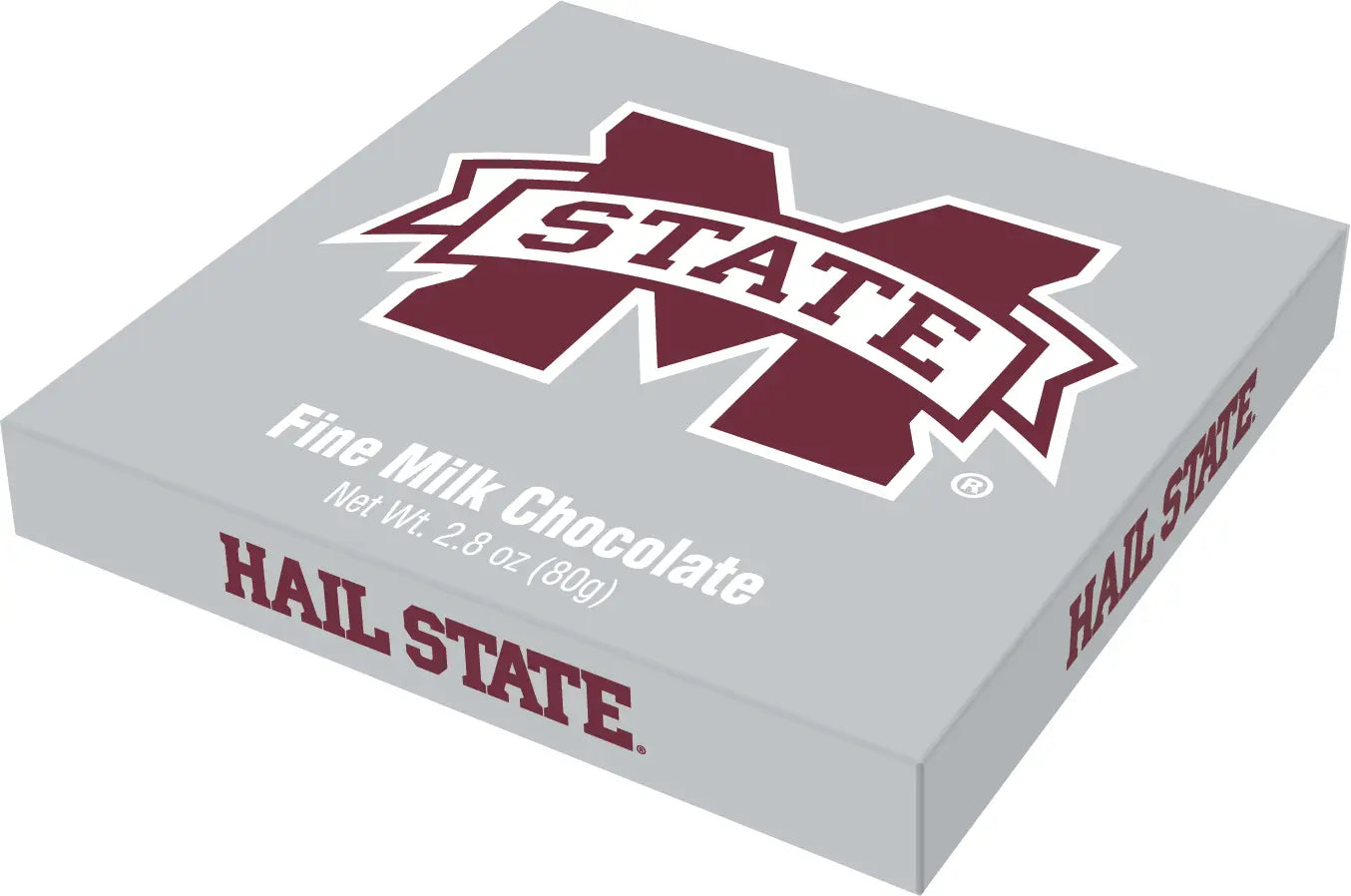 Mississippi State Bulldogs Embossed Chocolate Bar