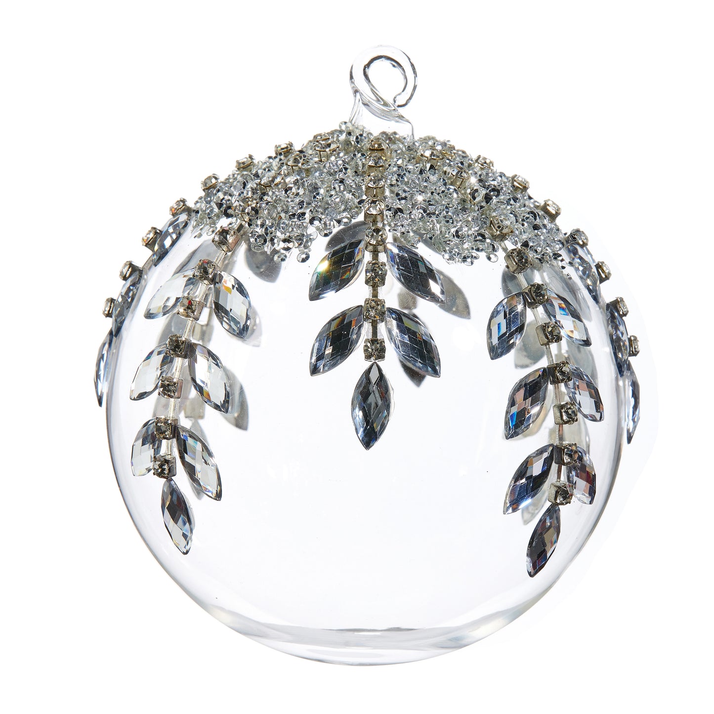 "Winter's Jewel" Embellished Ornament