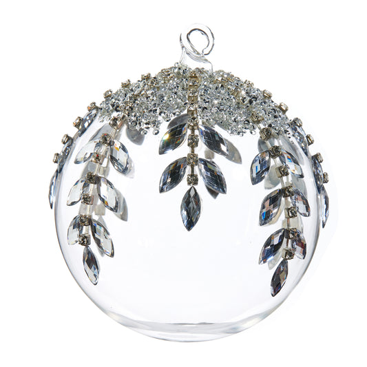 "Winter's Jewel" Embellished Ornament