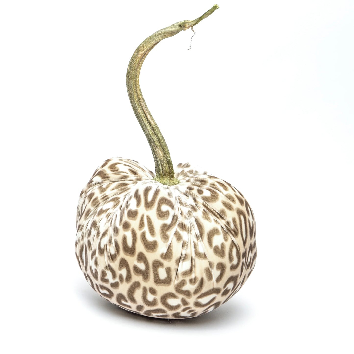 Hot Skwash 10" Silk Velvet Pumpkin- Snow Leopard