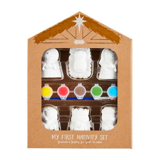 Paint Your Own Nativity Set