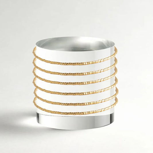 Lenny & Eva Norah Bangle-Gold