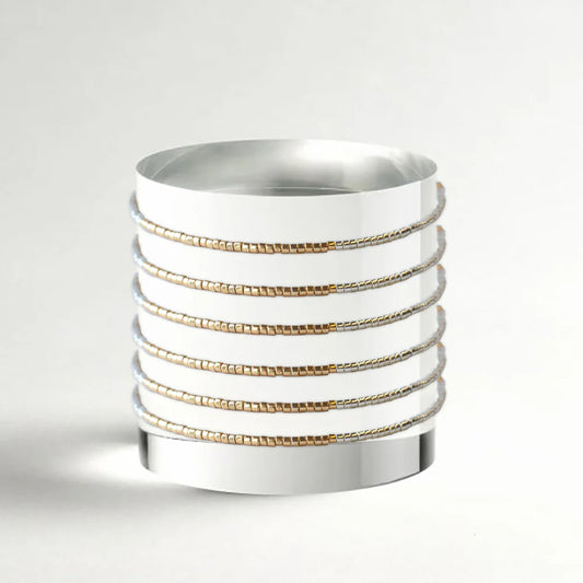 Lenny & Eva Norah Bangle-Silver