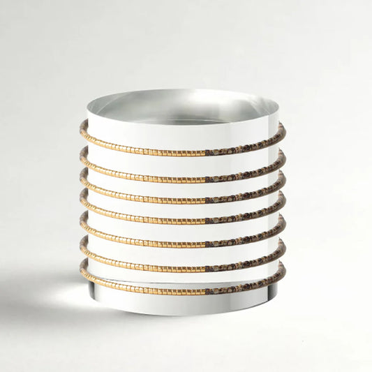 Lenny & Eva Norah Bangle-Tortoise