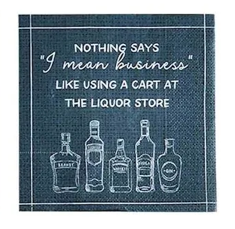 "Nothing Says..." Cocktail Napkins