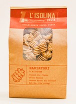 Regenerative Whole-Grain Radiatori - L'Isolina “Farmed for Flavor” Pasta