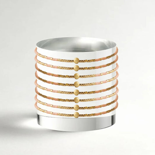 Lenny & Eva Sprinkle Bangle-Sherbert