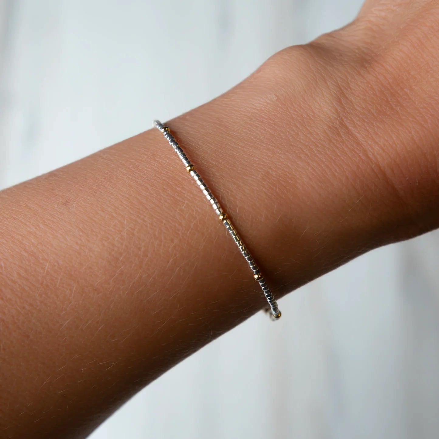 Lenny & Eva Confetti Bangle-Silver