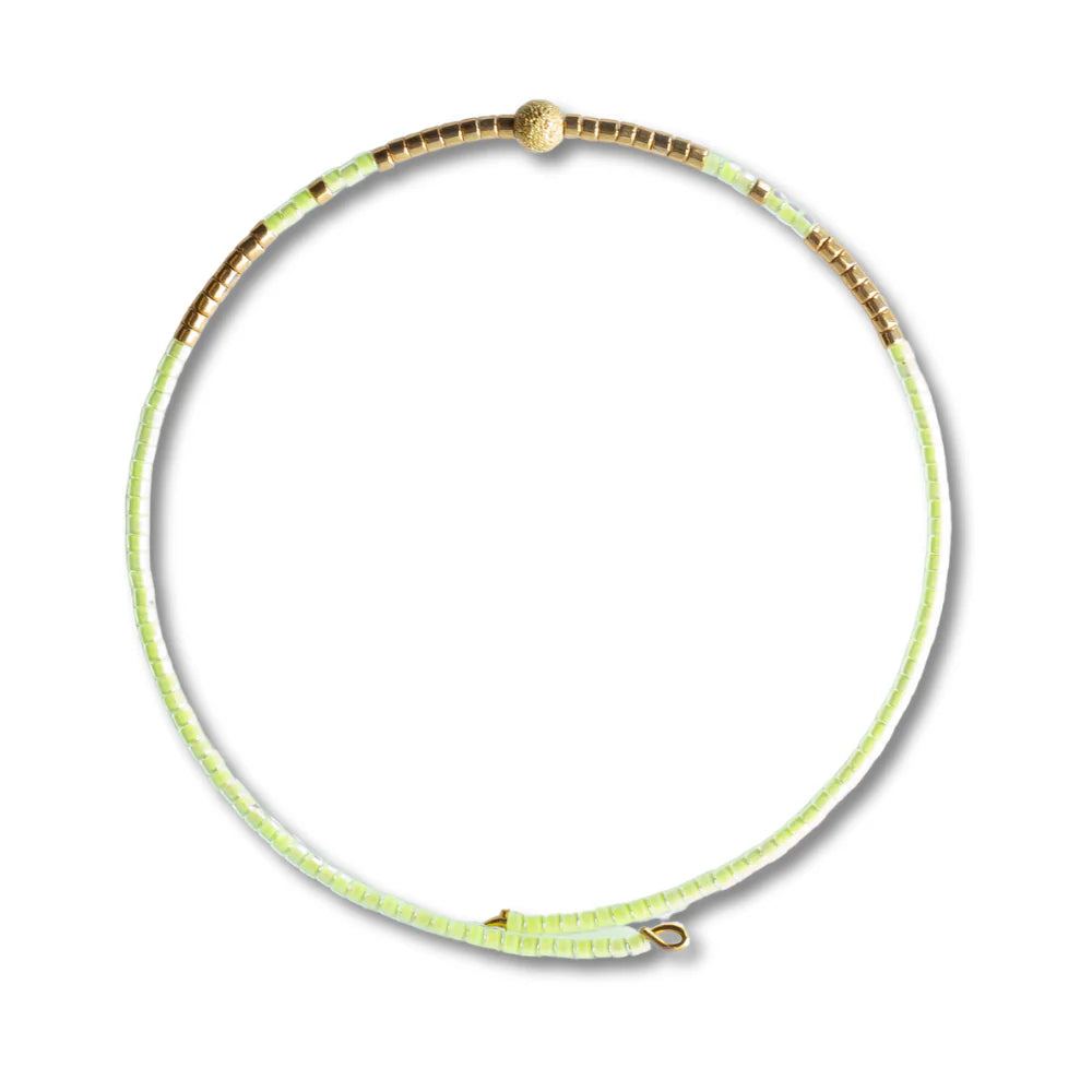 Lenny & Eva Sprinkle Bangle-Lime