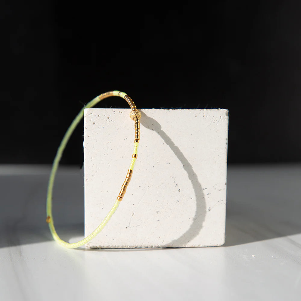 Lenny & Eva Sprinkle Bangle-Lime