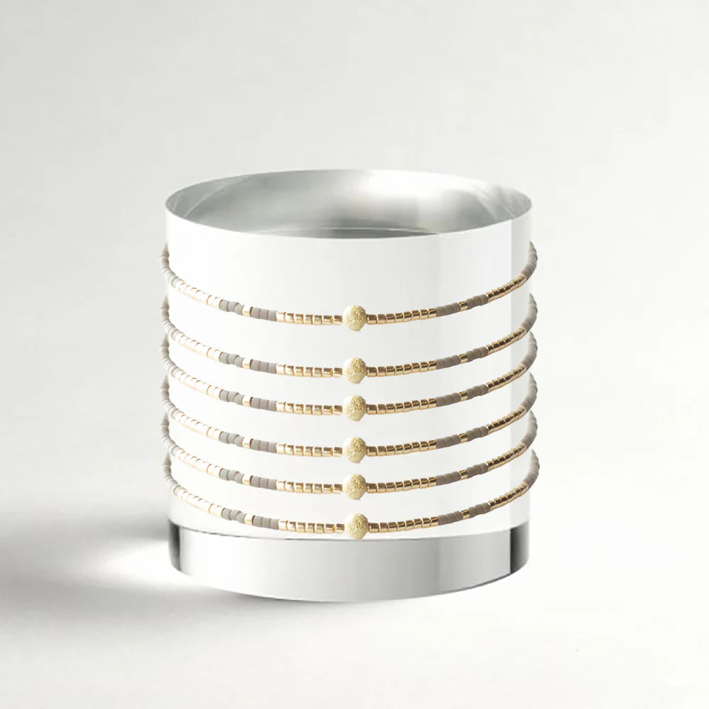 Lenny & Eva Sprinkle Bangle-Mocha