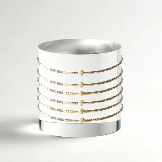 Lenny & Eva Sprinkle Bangle-Mocha