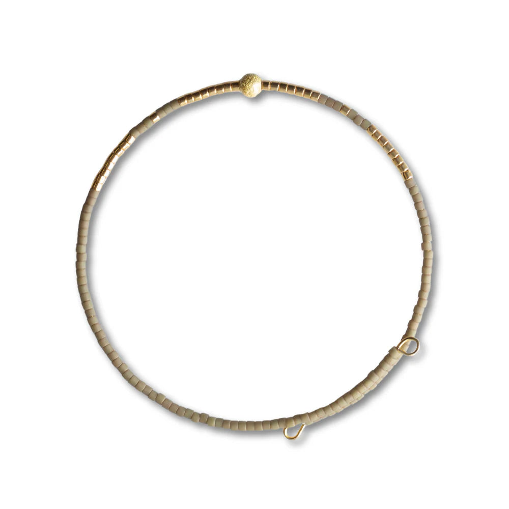 Lenny & Eva Sprinkle Bangle-Mocha