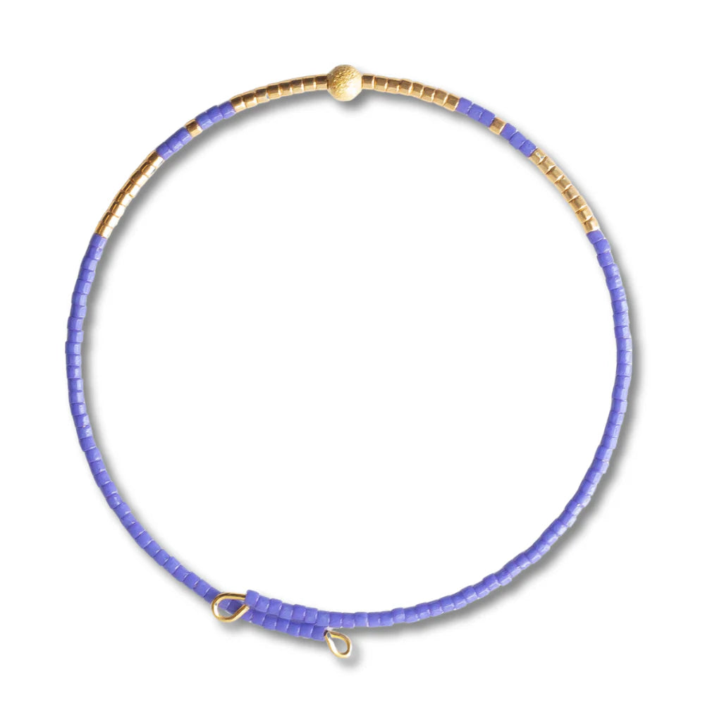 Lenny & Eva Sprinkle Bangle-Periwinkle