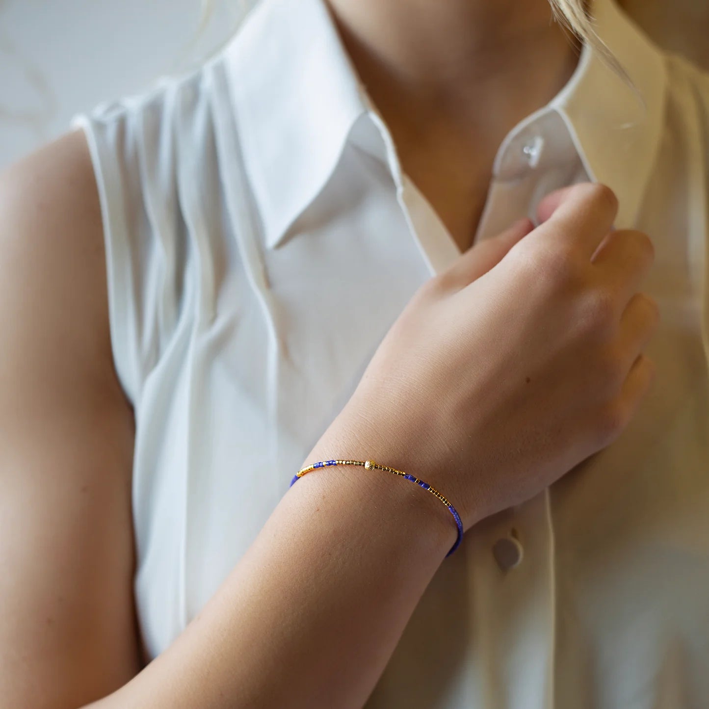 Lenny & Eva Sprinkle Bangle-Periwinkle