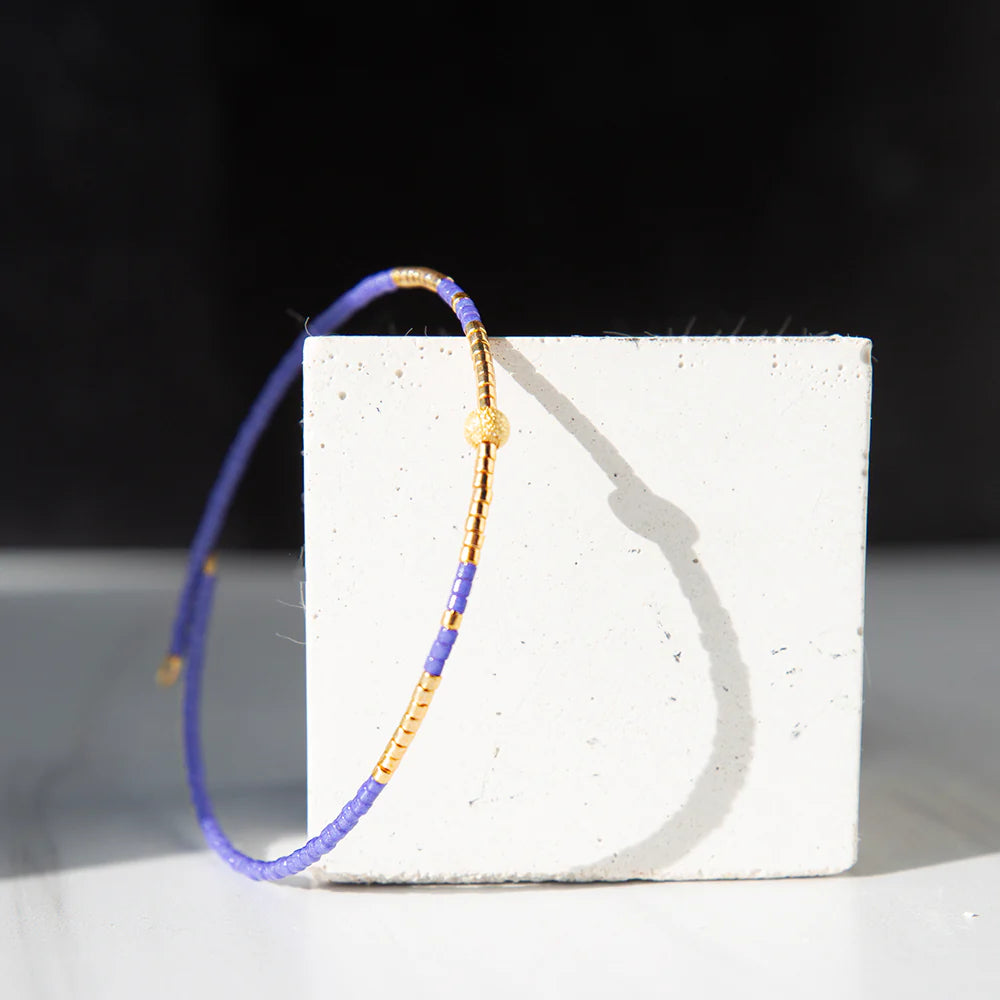 Lenny & Eva Sprinkle Bangle-Periwinkle