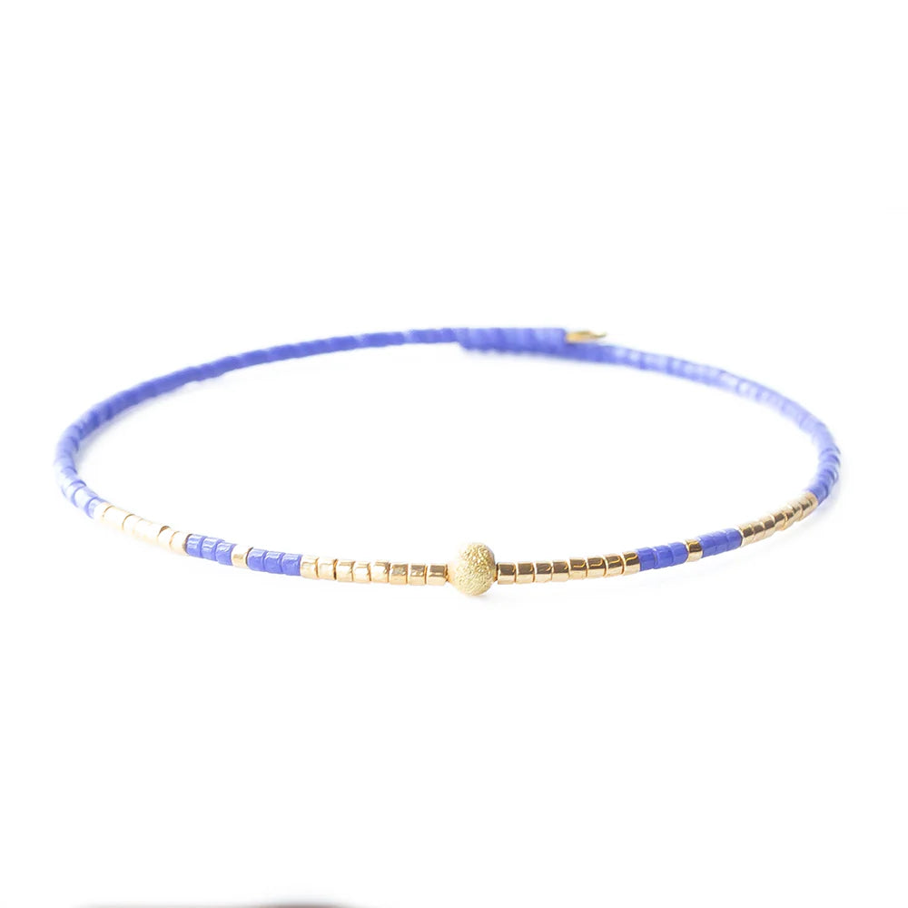 Lenny & Eva Sprinkle Bangle-Periwinkle