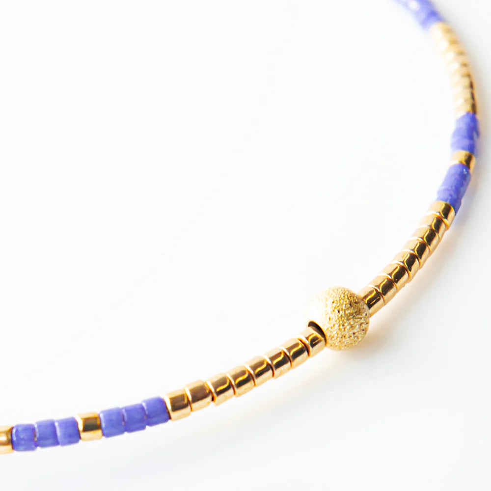 Lenny & Eva Sprinkle Bangle-Periwinkle