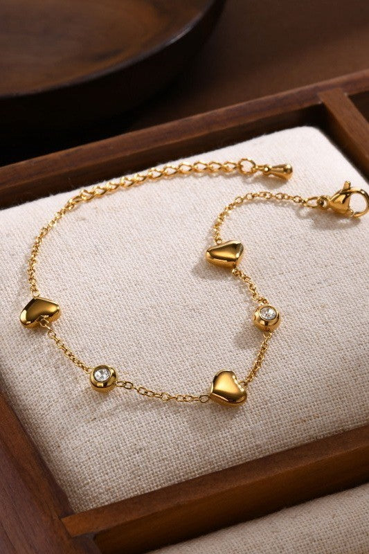 Heart Station Bracelet