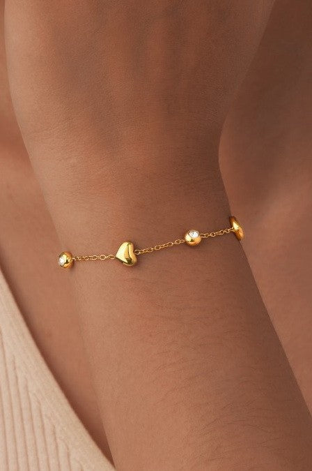 Heart Station Bracelet