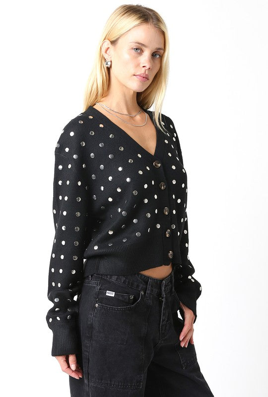 Studded Sweater