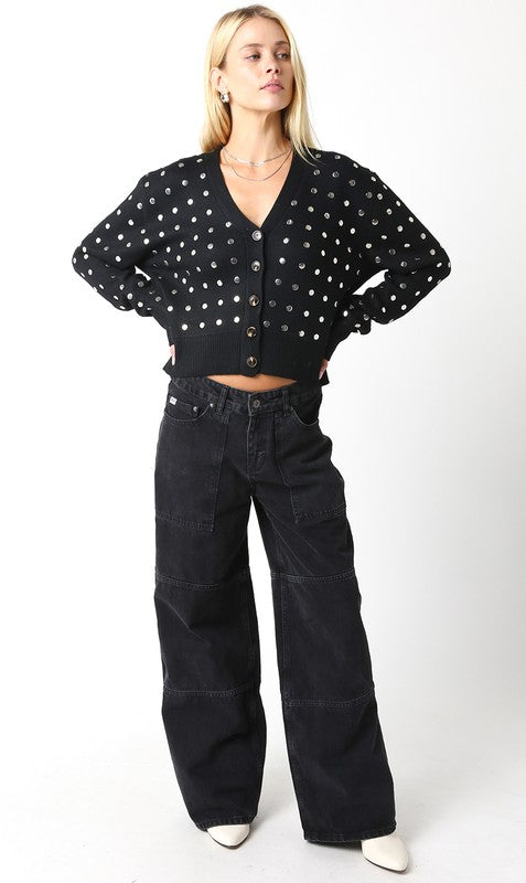 Studded Sweater