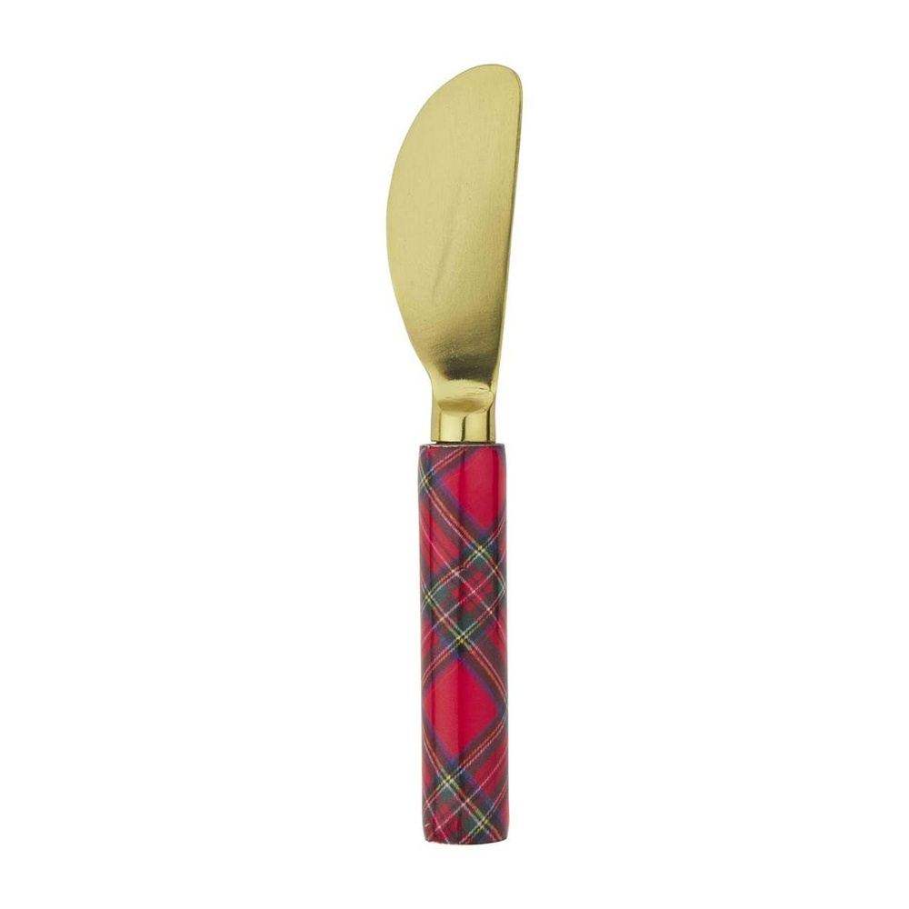 Tartan Spreader- Red, White