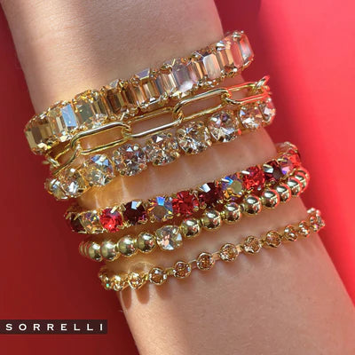 Sorrelli Sienna Stretch Bracelet- Dark Champagne