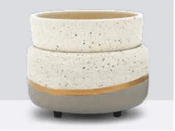 Swan Creek Ivory & Gold Wax Warmer