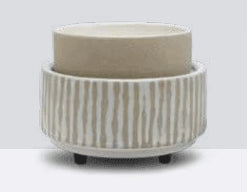 Swan Creek Taupe & Ivory Wax Warmer
