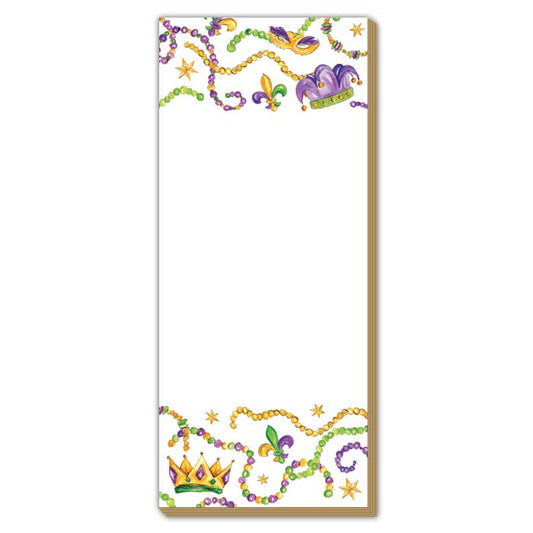 Mardi Gras Beads Luxe Skinny Pad