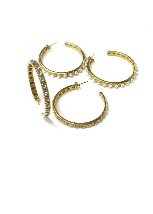 Briscoe Diamond Hoops