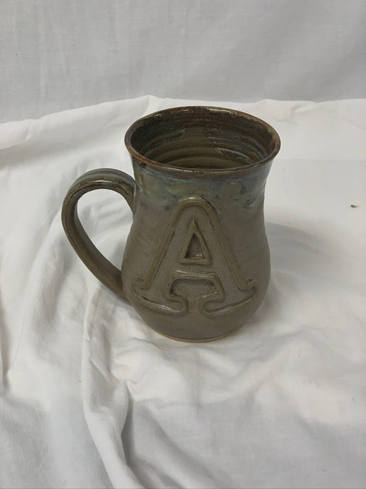 FP Initial Mug in Mocha