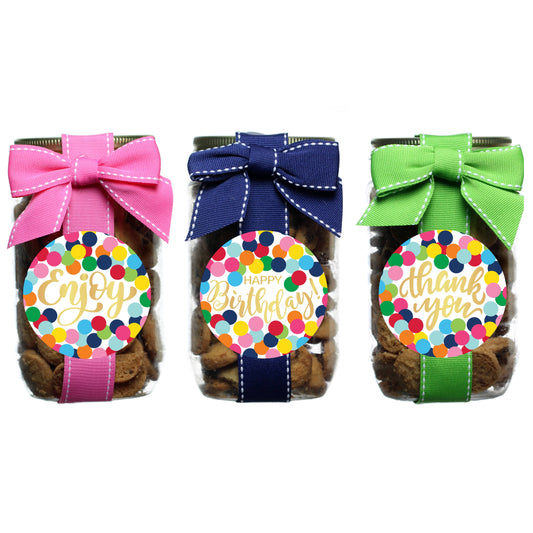 Confetti Cookie Jars - Whipped Butter