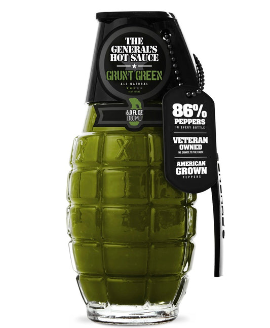 FINAL SALE Grunt Green Hot Sauce