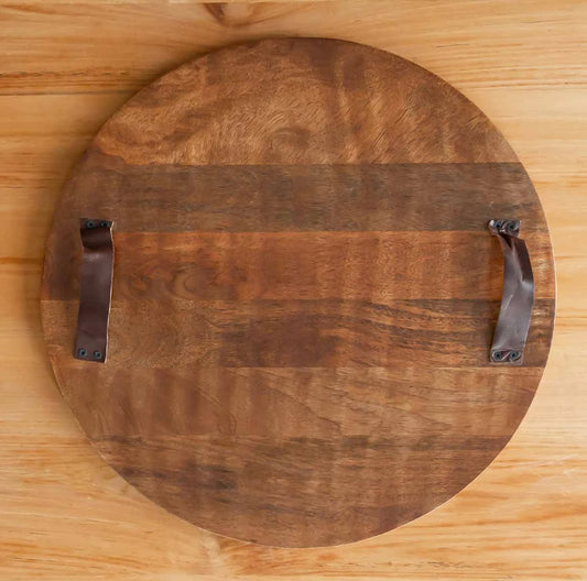 Round Wooden Serving Board