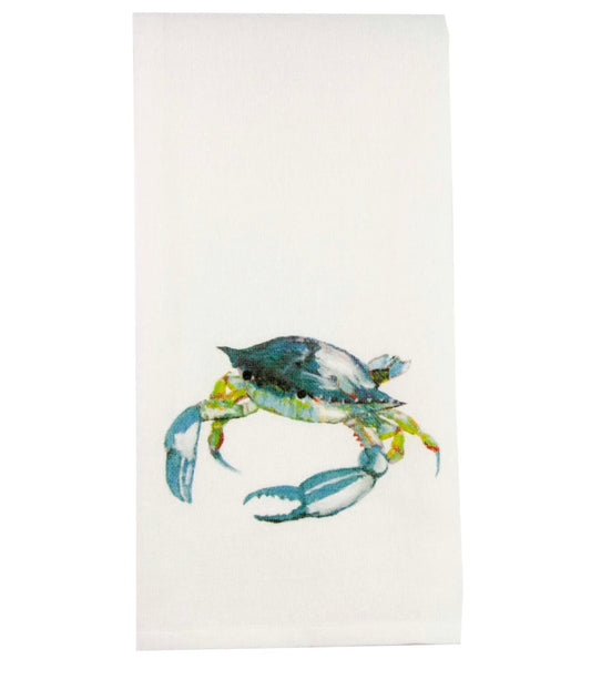 Blue Crab Tea Towel