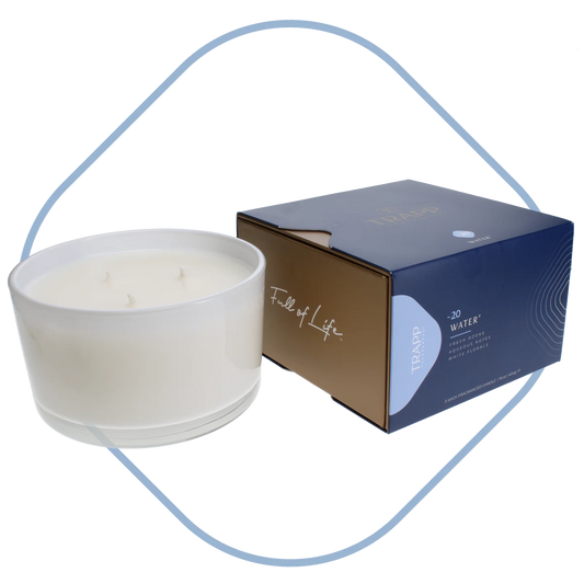 Trapp Water 16 oz, 3-Wick Candle