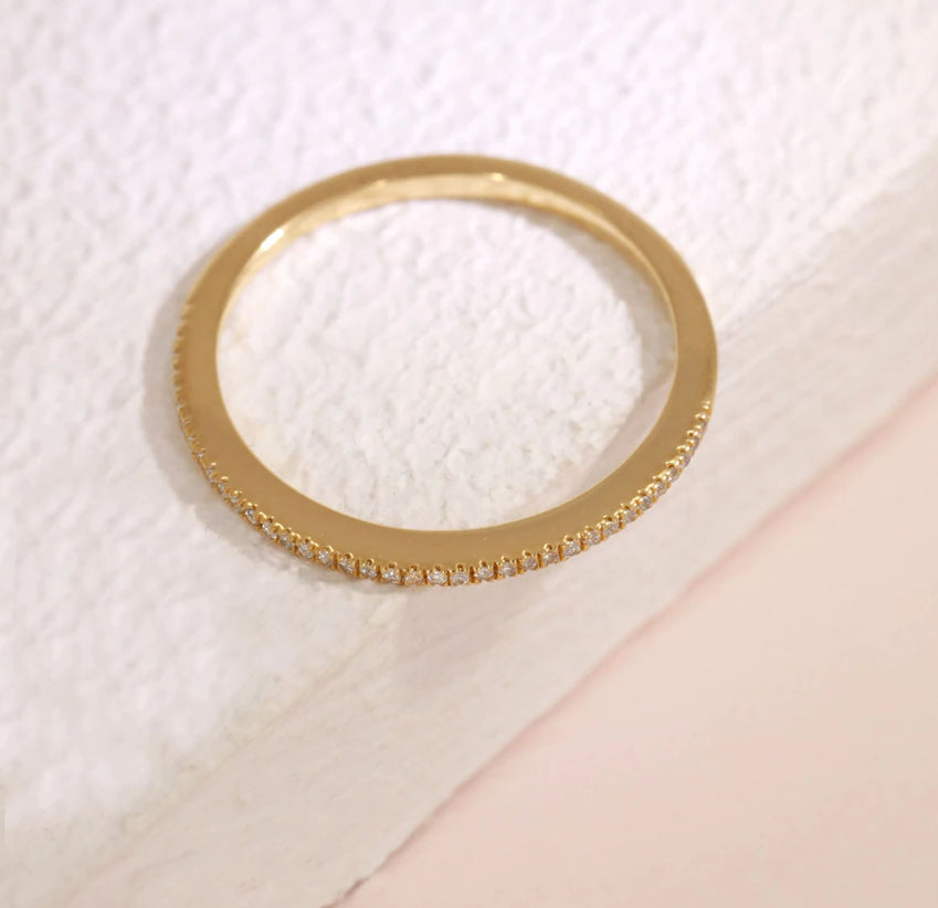 FINAL SALE ES For All Eternity Ring In Gold