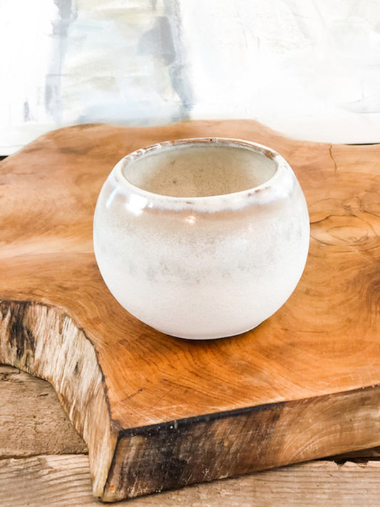 EB Small Globe Vase in Dogwood