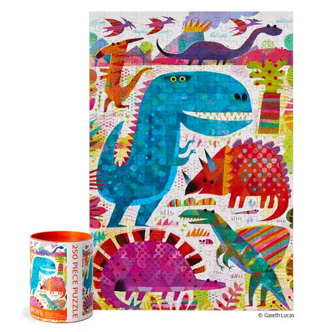 Dinosaur Day - 250 Piece Jigsaw Puzzle