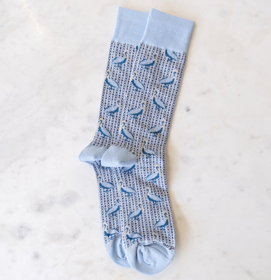 Men's Pelican Grey Socks