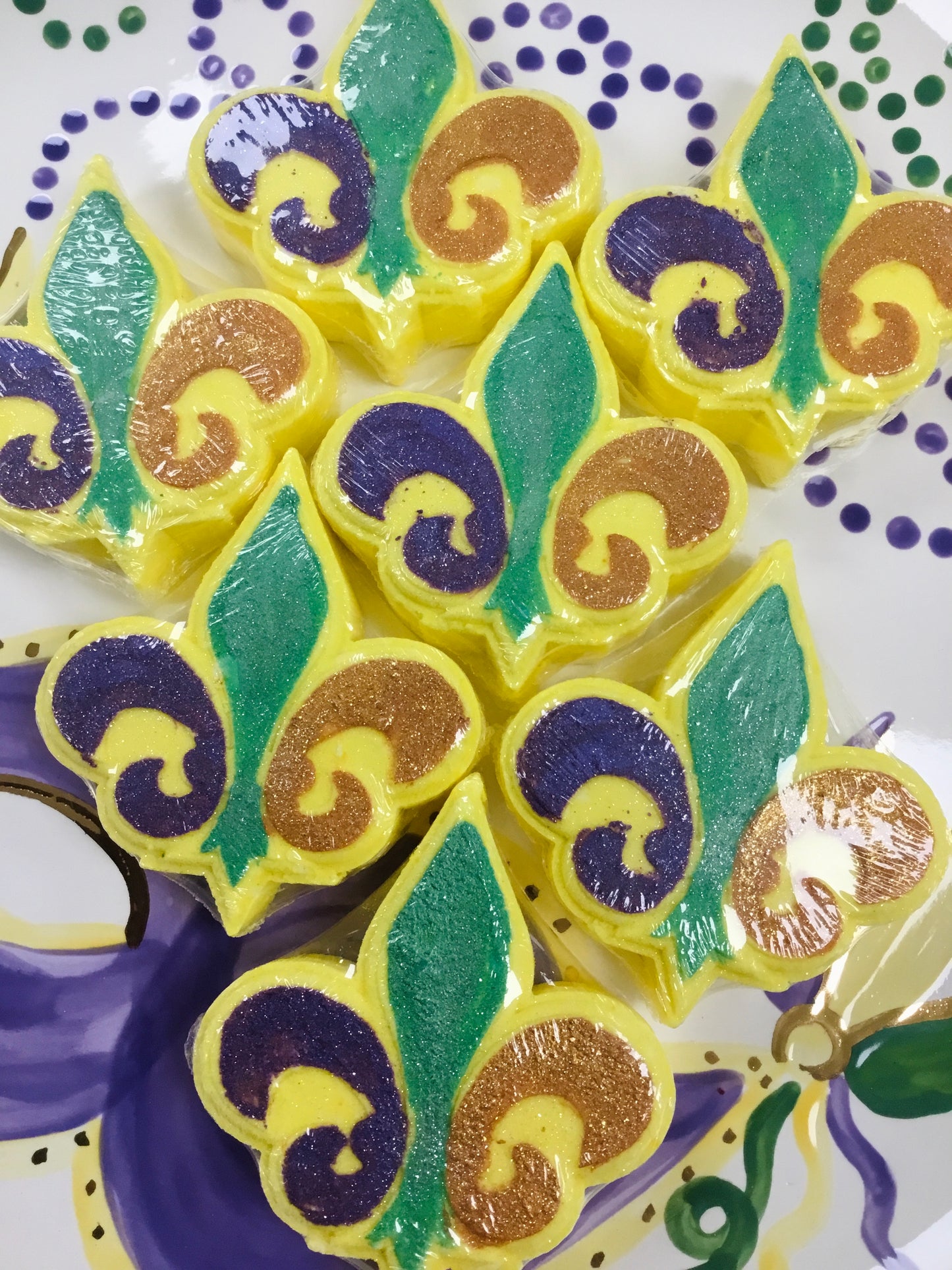 Fleur De Lis Bath Bomb